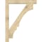Ekena Millwork Balboa Block Rough Sawn Bracket w/ Offset Brace, Douglas Fir, 6"W x 36"D x 48"H BKT0604X36X48BOA05RDF - alternate 3